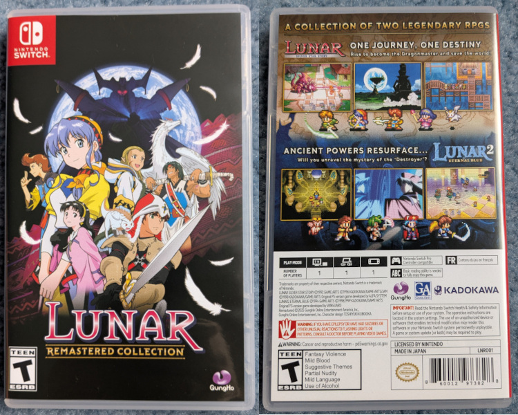 Lunar Remake on the Switch